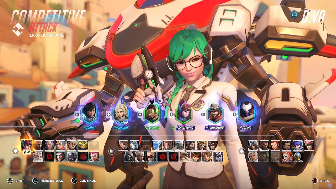 Overwatch 2 D.Va Gameplay (No Commentary)