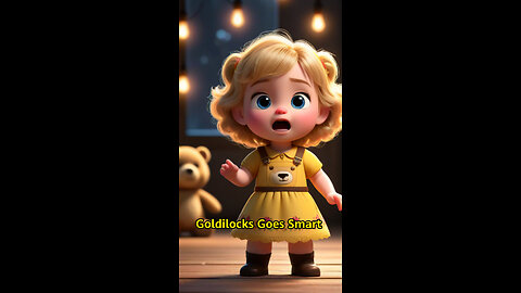 Goldilocks Builds a Smart Home for Bears 🐻🏠 | AI Cartoon Twist! #cartoon #shorts #youtubeshorts