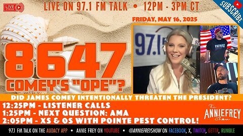 8647: Did Comey threaten the President?