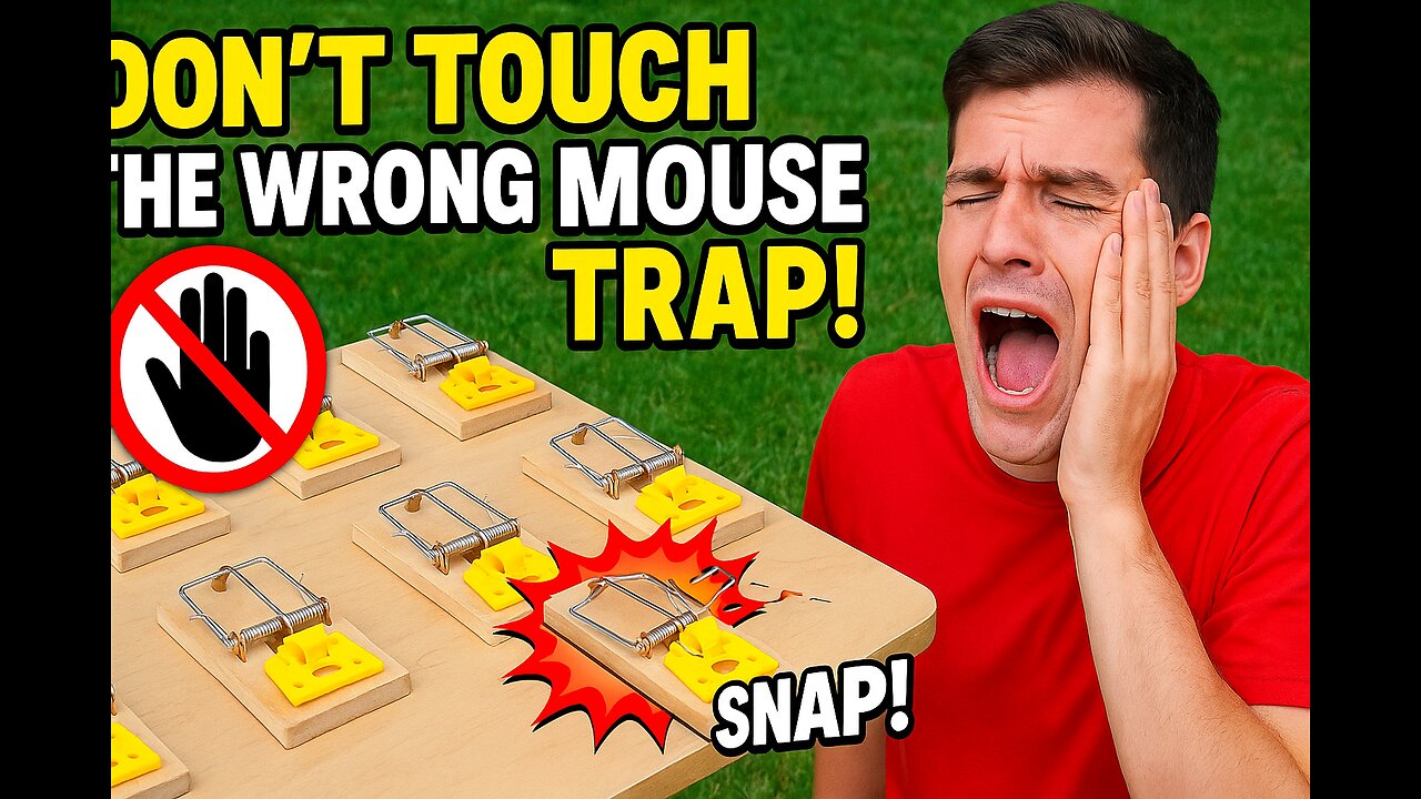 DON’T TOUCH THE WRONG MOUSE TRAP! 🚫🐭💥 (Dangerous Game Gone WRONG!)