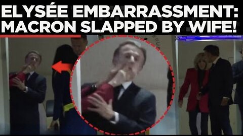 SHOCKING: Brigitte Macron Appears to Slap French President at Aircraft Door!