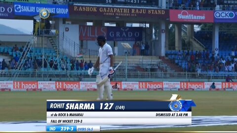 Rohit Sharma's Epic 127 vs South Africa | Test Cricket Brilliance 2019