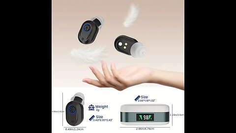 K&FCOPTEE Wireless Earbuds with Sound Amplifier