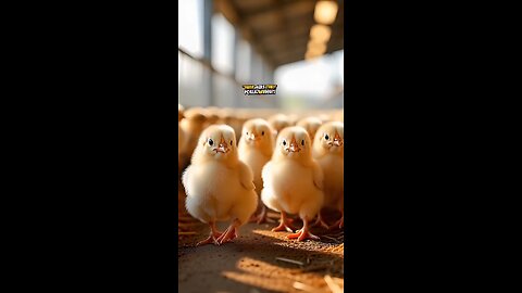 One Baby Chick Led Them All 😳🐣 | Watch Closely!