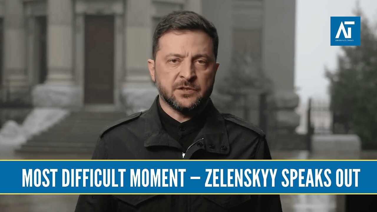 Zelenskyy’s Alarming New Warning: “A Choice We Cannot Ignore | Europe Politics | Amaravati Today