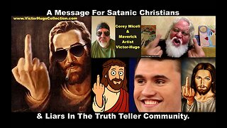Charlie Kirk New Messiah For Satanic Christians Pales In Comparison To Badass Anarchist Jesus Christ