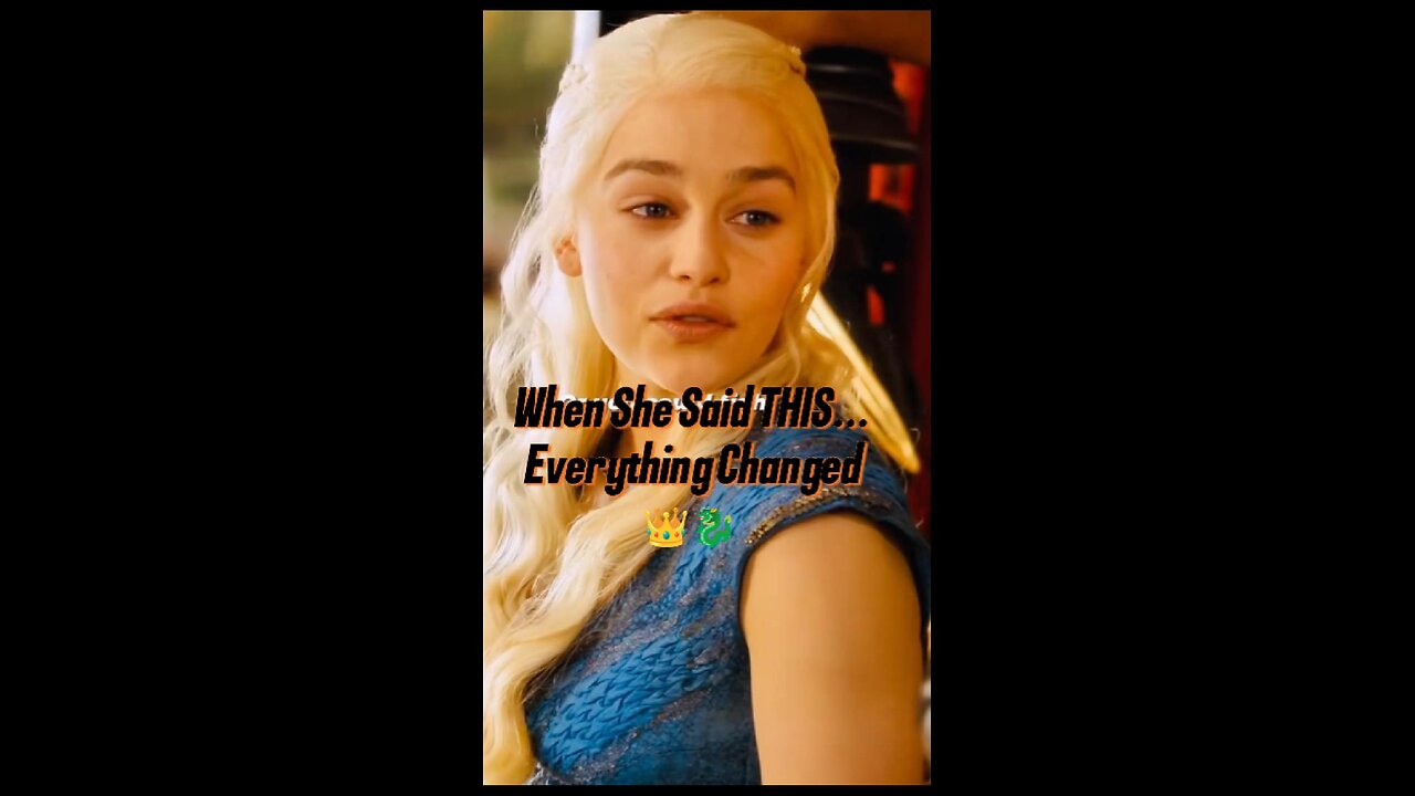 When Daenerys Said THIS… Game of Thrones Was Never the Same 👑🐉