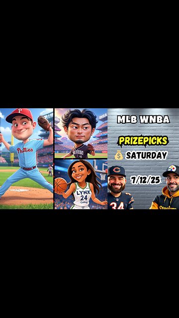 🤑 9 TOP SATURDAY PRIZEPICKS MLB PICKS TODAY | 🏀 WNBA PICKS | 7/12