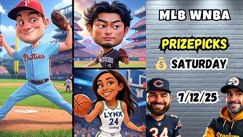 🤑 9 TOP SATURDAY PRIZEPICKS MLB PICKS TODAY | 🏀 WNBA PICKS | 7/12