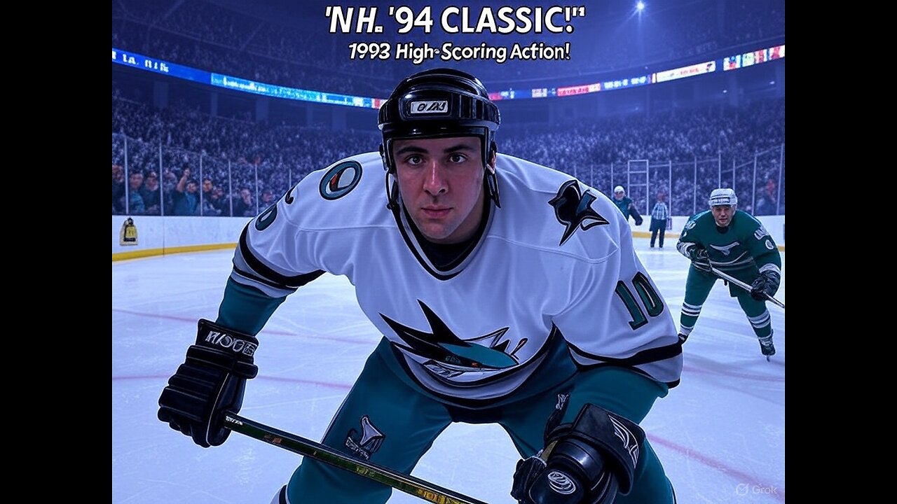 NHL '94: Sharks vs. Whalers - Game 18: A High-Scoring 1993 Season Classic!