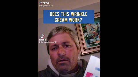Trying to see if this wrinkle cream really works?