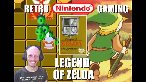 Legend of Zelda (NES): Save Princess Zelda in a Blue Dress while BrightGaming collects Secret Rupees