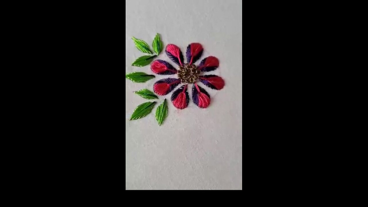 Embroidery design👍🏻💯 #embroiderydesign