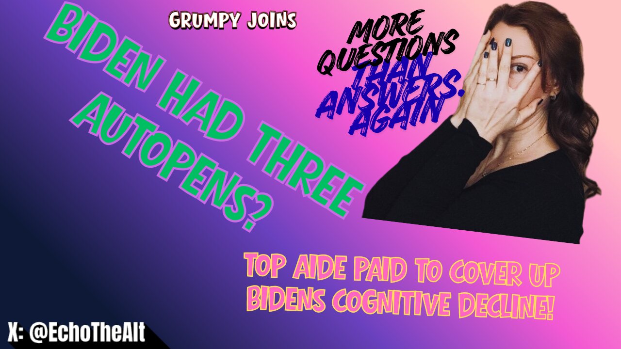 Biden Autopen Scandal Keeps Getting Worse!