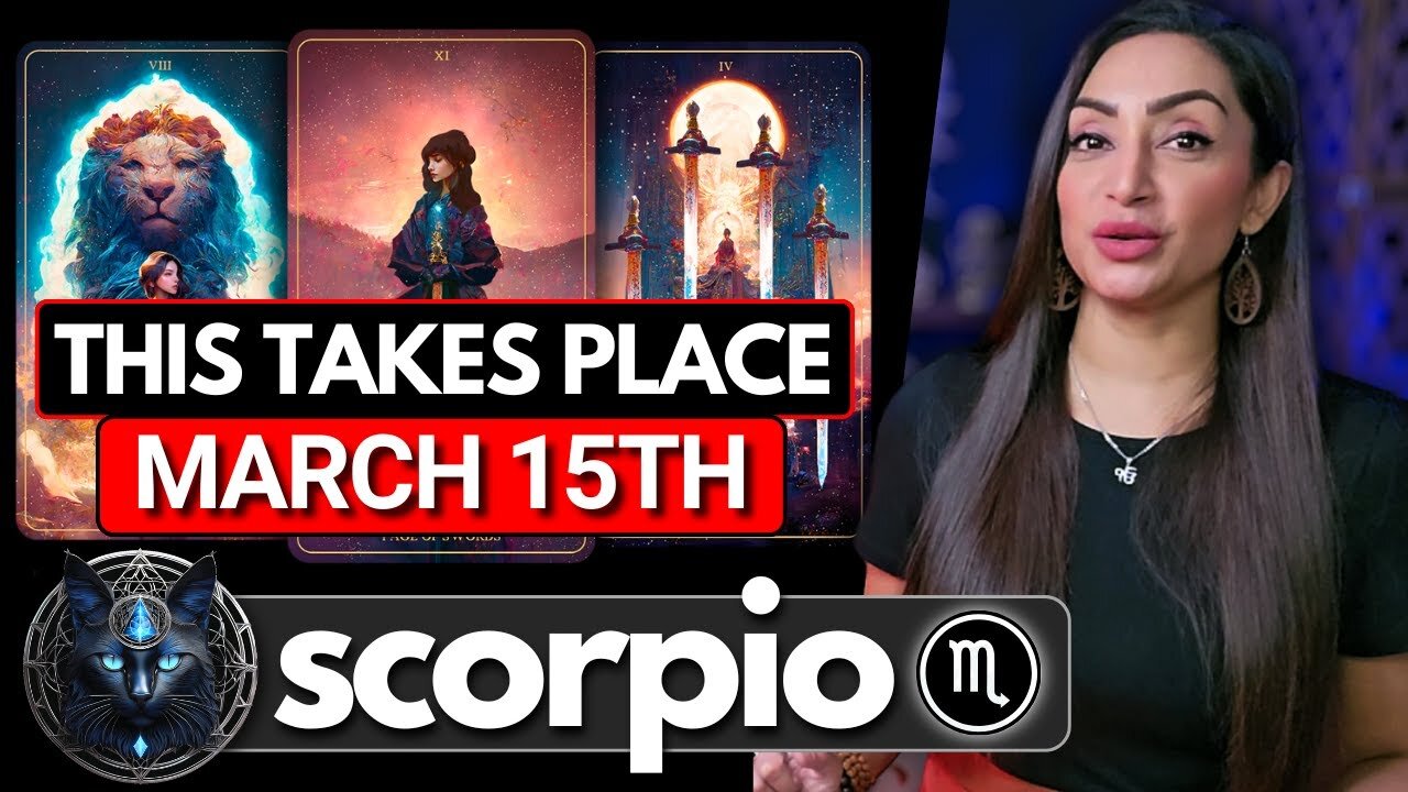 SCORPIO ♏︎ "Something Intense Is Happening To You!" 🍀 Scorpio Sign ☾₊‧⁺˖⋆