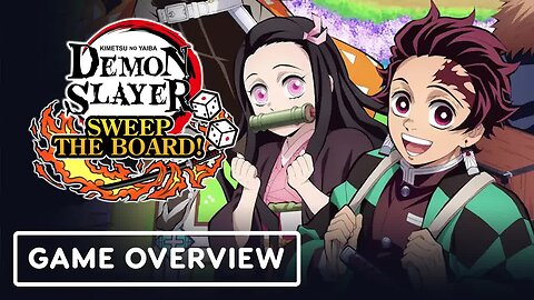 Demon Slayer -Kimetsu no Yaiba- Sweep the Board! - Official Game Overview Trailer
