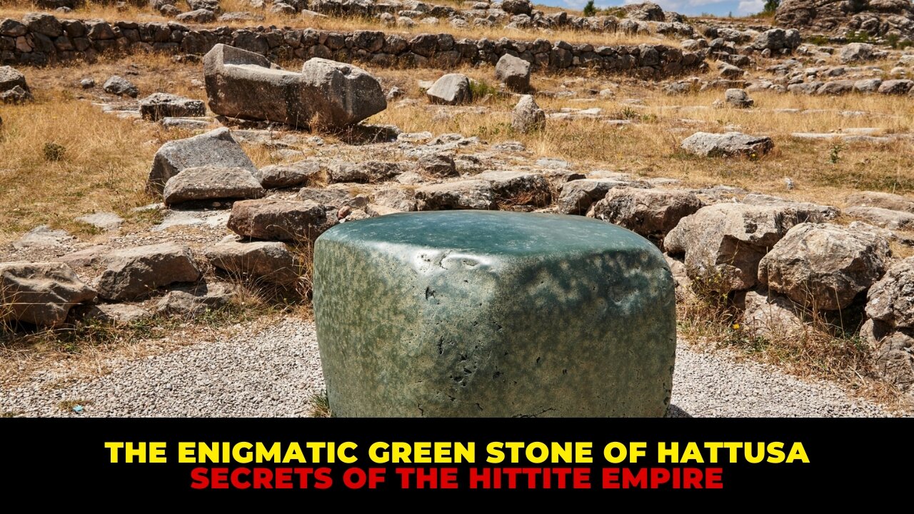 Discovering The Enigmatic Green Stone of Hattusa Secrets of the Hittite Empire