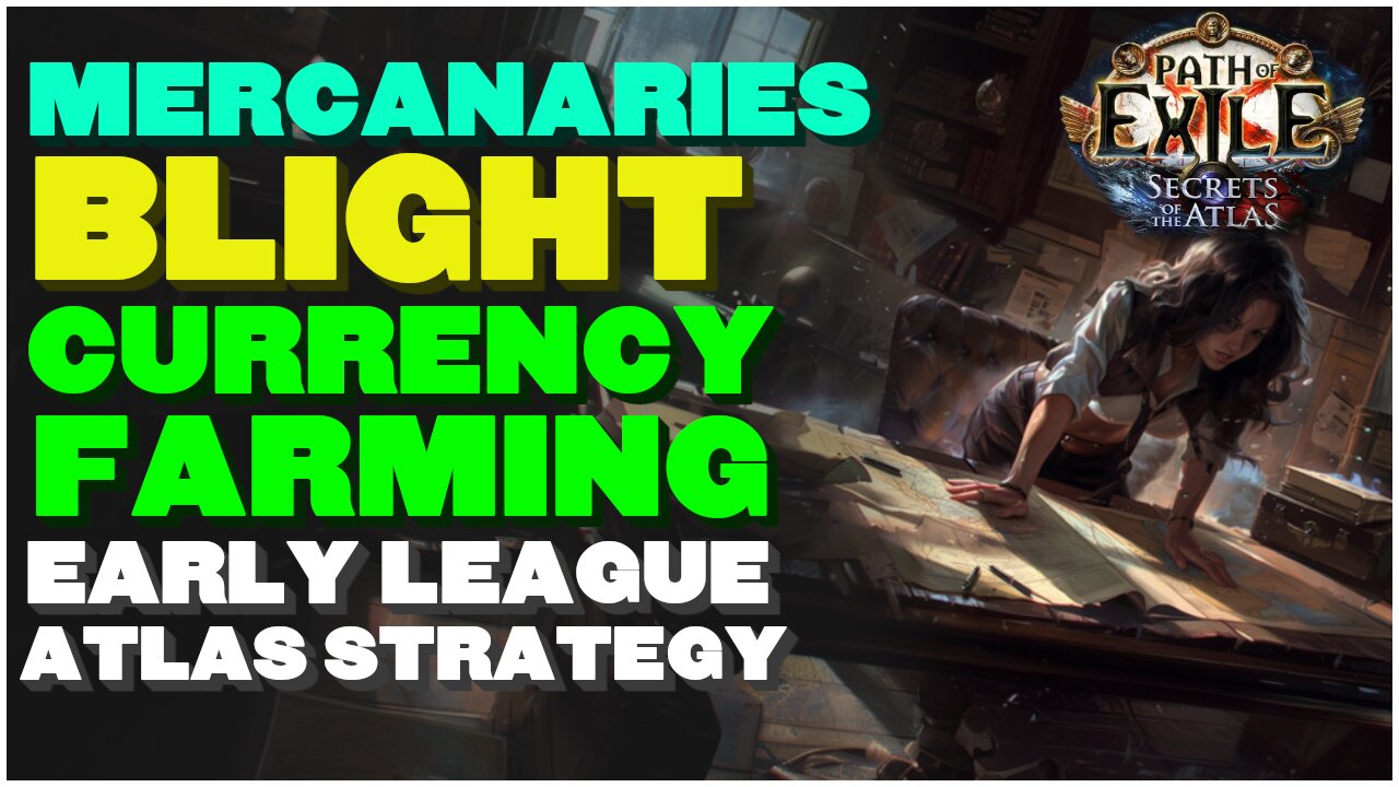 [POE 3.26] Early League Currency Farming Strategies! How I Made My First Divine With Mercenaries!
