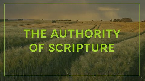 2025-11-16 - David Sizemore: The Authority of Scripture