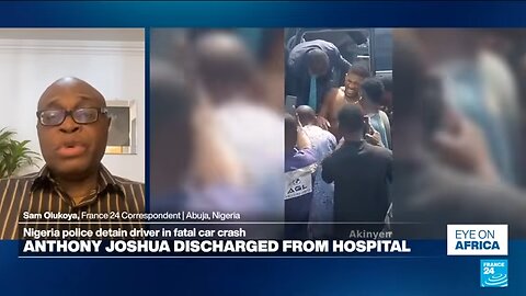Anthony Joshua discharged from hospital as driver in fatal car crash arrested