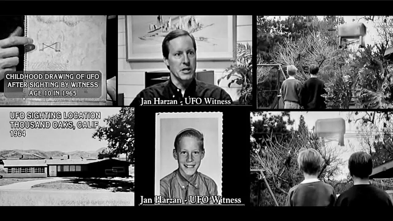 “A big hunk of metal hanging in the sky making a humming noise” ~ Jan Harzan’s 1965 UFO encounter