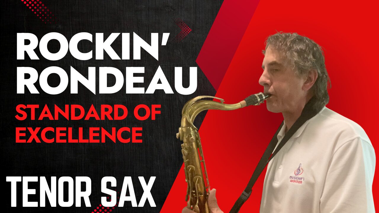 Rockin' Rondeau Tenor Saxophone from the Standard Of Excellence Book 1