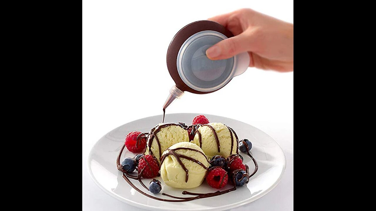 DIY Silicone Macaron Decorating Piping Pot with 3 Replaceable Icing Piping Tips