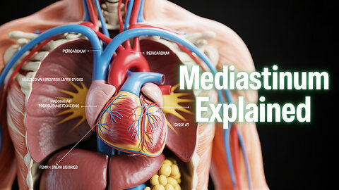 Pericardium & Mediastinum Explained | Exact Location of the Heart in Human Bod| Paramedical Science