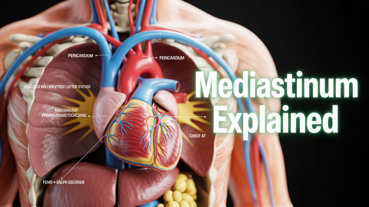 Pericardium & Mediastinum Explained | Exact Location of the Heart in Human Bod| Paramedical Science