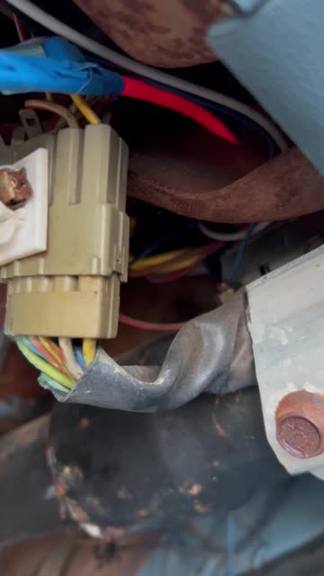 Quick way to run a wire behind your dash, a glow stick!