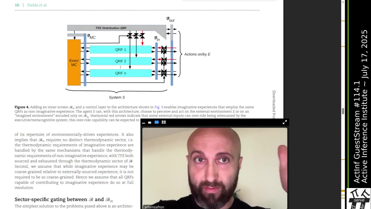 ActInf GuestStream 114.1 ~ How do inner screens enable imaginative experience?