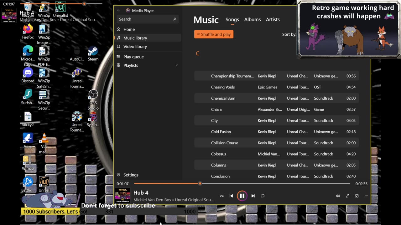 Unreal Tournament Radio - Full Series Soundtrack! (25/04/29)