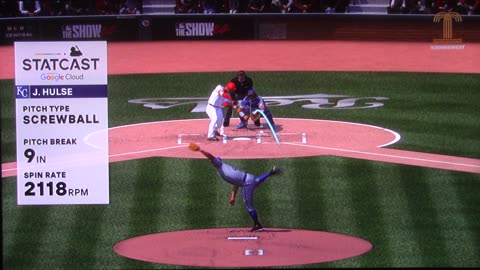 MLB The Show: Kansas City Royals vs Cincinnati Reds (S20 G5)