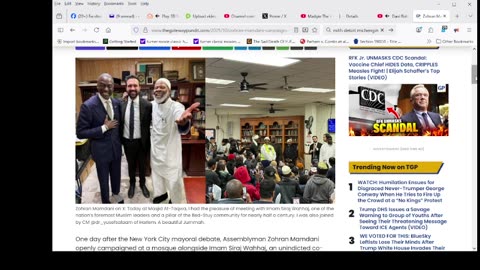 Zohran Mamdani Campaigns with Imam Tied to 1993 World Trade Center Bombing