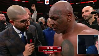"I didn't prove nothing to anybody. Only to myself." Mike Tyson November 15, 2024.