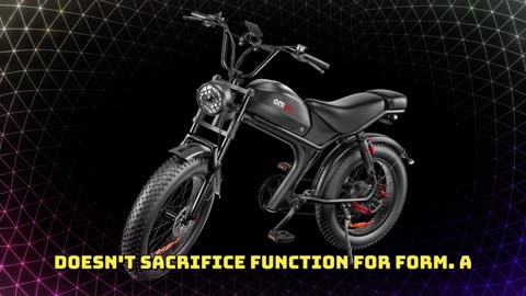EMOKO C93 Retro Electric Bike 1000W Motor 48V 20Ah Battery 20" Fat Tire City Electric Bike
