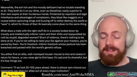Tea App Leak, UK Censorship, Couple Of Drinks, Current Events, Race Realism Comfy Friday Livestream 