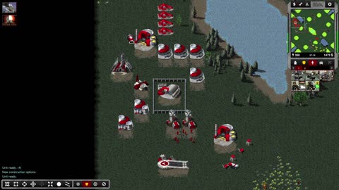 OpenRA - Tiberian Dawn NOD Vs GDI 1v1 Hal 9001 AI Opponent
