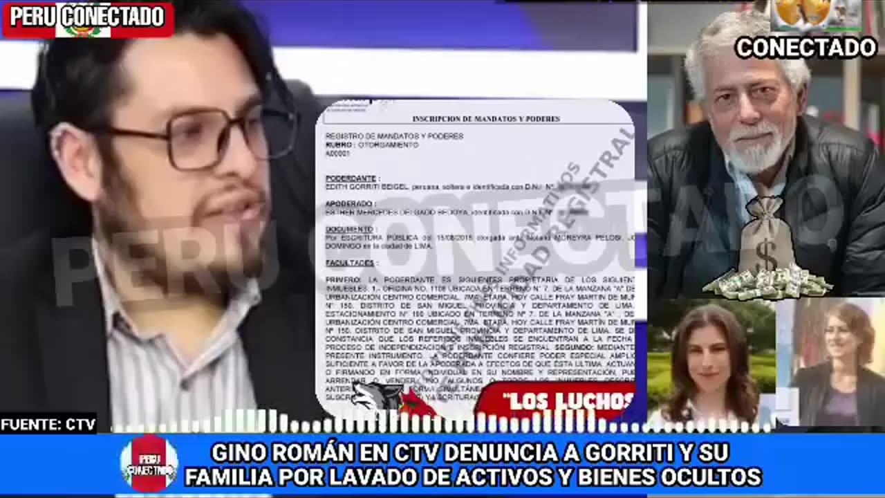 DENUNCIA BOMBA CONTRA GORRITI Y EMPRESAS JUDÍAS