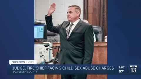 Utah fire chief, Ned Hansen & Judge Christensen have been arrested for sharing child pornography
