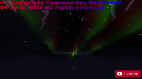 Aurora Borealis in minecraft