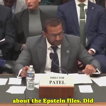 🔥🤬🔥Sept, 17, 2025, FBI Director Kash Patel refused to directly answer a simple question