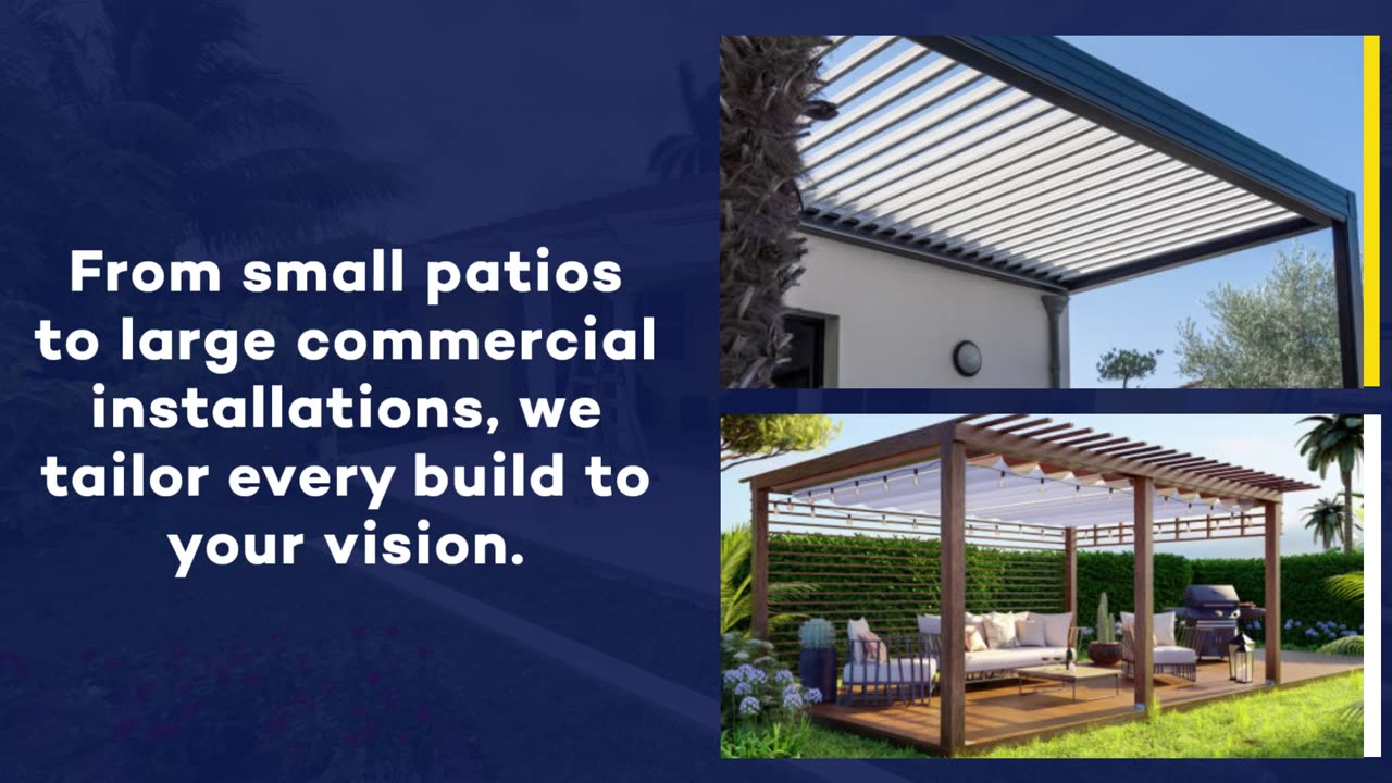 Pergolas in Miami