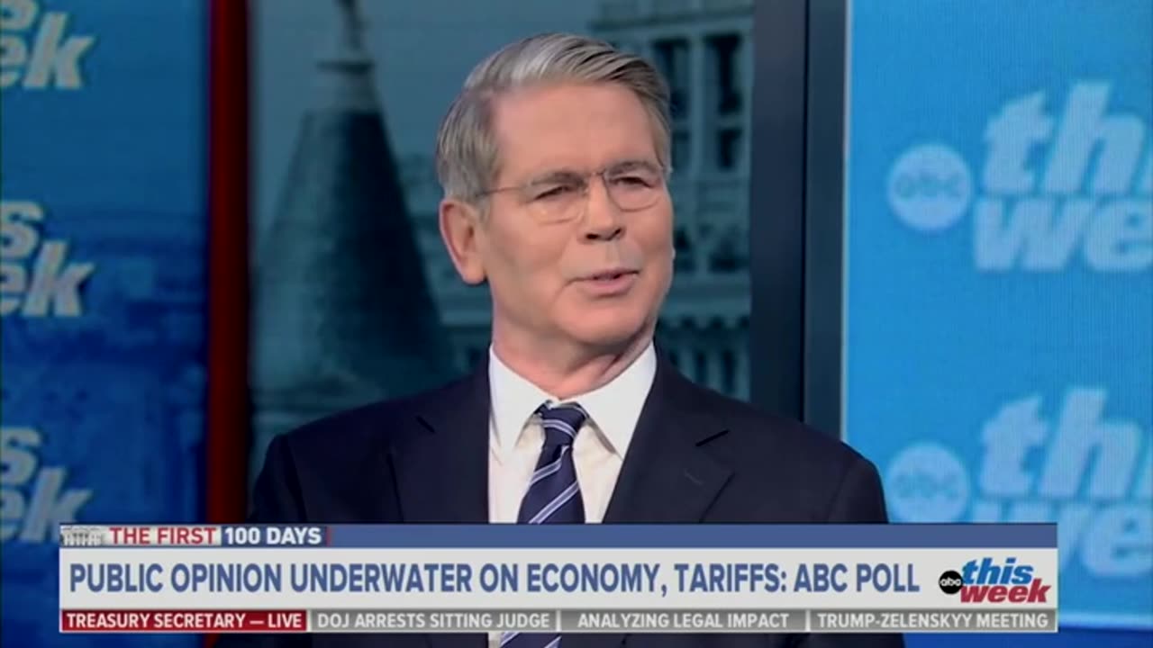Scott Bessent Says Growing Recession Fears Are 'Media Driven'