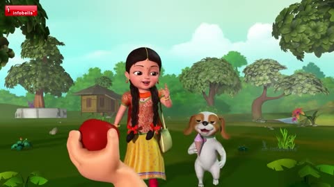 Aha Tamatar Bade Mazedaar | Hindi Rhymes & Songs | Infobells