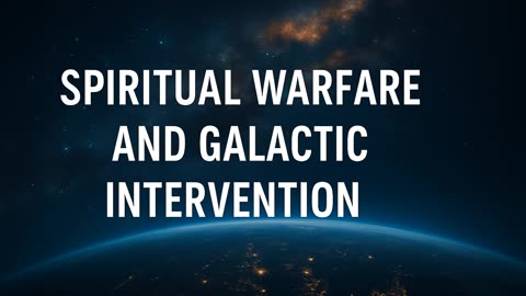 Spiritual Warfare and Galactic Intervention Beneath the Surface of Earth’s Awakening
