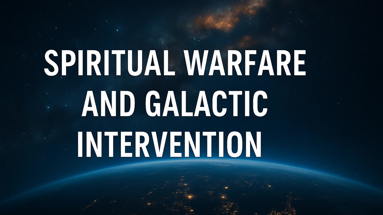 Spiritual Warfare and Galactic Intervention Beneath the Surface of Earth’s Awakening