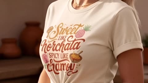 Sweet like horchata or just obsessed with this shirt too? #horchatalover #cozyvibes