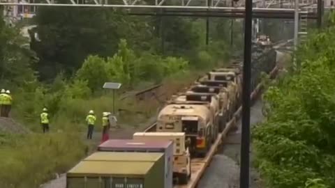Tanks are coming into DC for Trump's parade