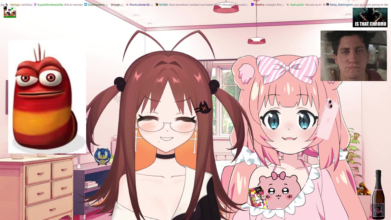 [Just Chatting] im drinking pink wine through a straw Part 1